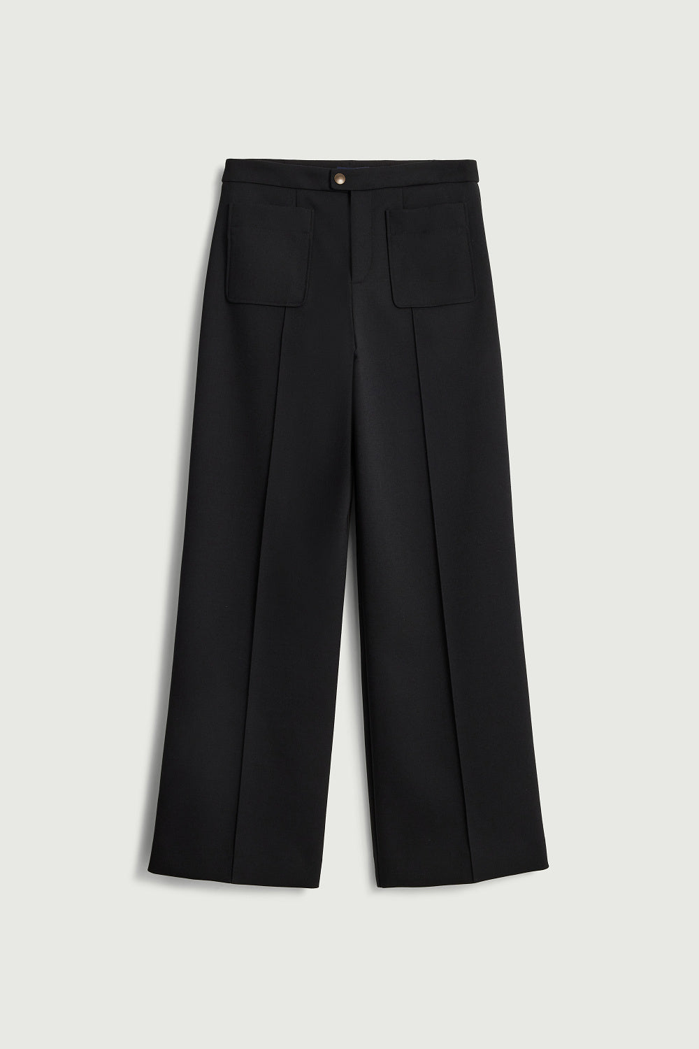 Soeur Wool Harry Pants Black