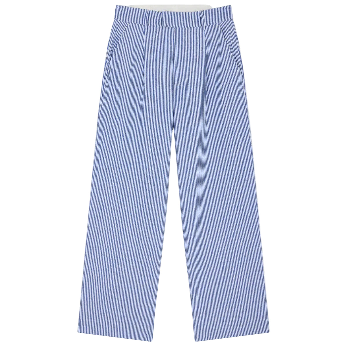 Leon & Harper Pasha Striped Pants Blue