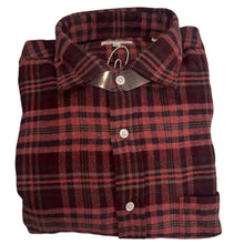 Load image into Gallery viewer, Hartford Paul Woven Mens Shirt Bordeaux Check
