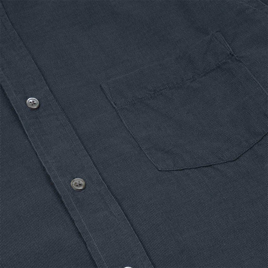 Hartford Paul Pat Fine Cord Shirt Carbon