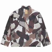 Load image into Gallery viewer, Norse Projects Pelle Camo Waxed Nylon Insulated Jacket Espresso
