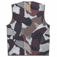 Load image into Gallery viewer, Norse Projects Peter Camo Waxed Nylon Insulated Vest Espresso
