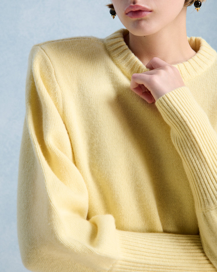 Petite Mendigote Madeleine Sweater Wheat