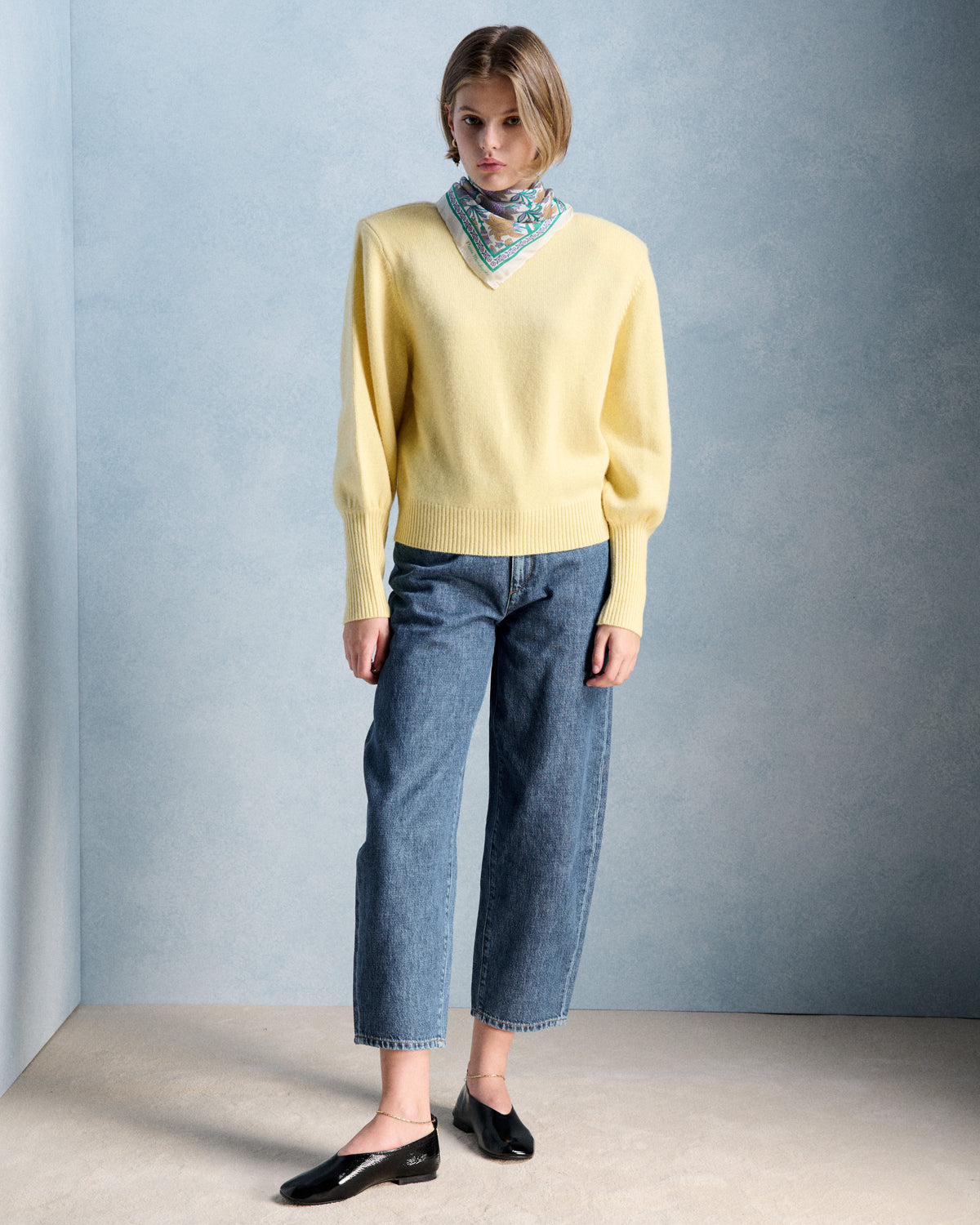 Petite Mendigote Madeleine Sweater Wheat