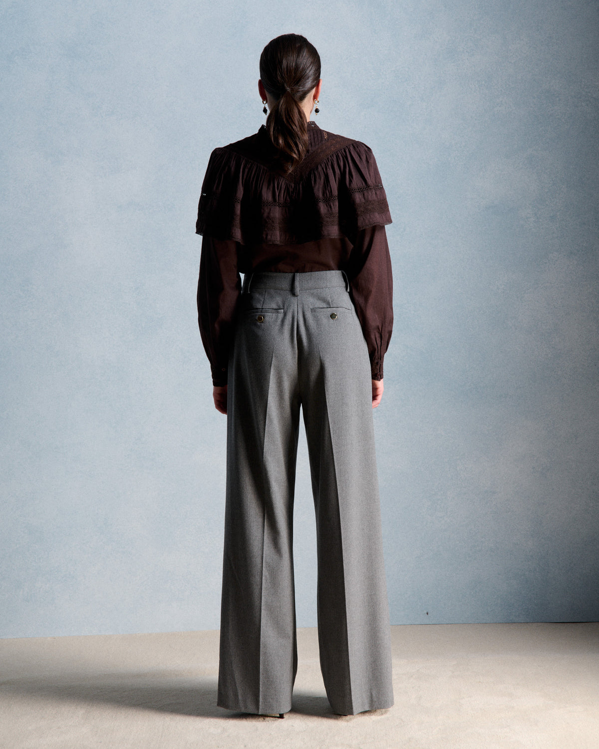 Petite Mendigote Paros Pants Gris Clair