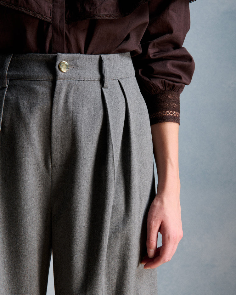 Petite Mendigote Paros Pants Gris Clair