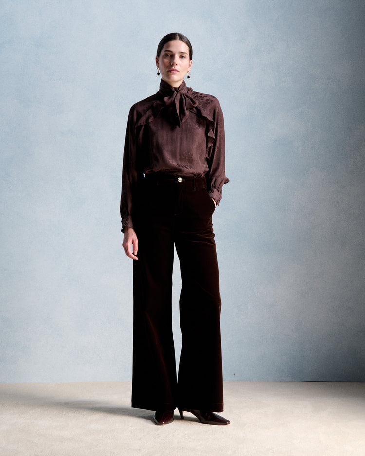 Petite Mendigote Pedro pants Chocolate