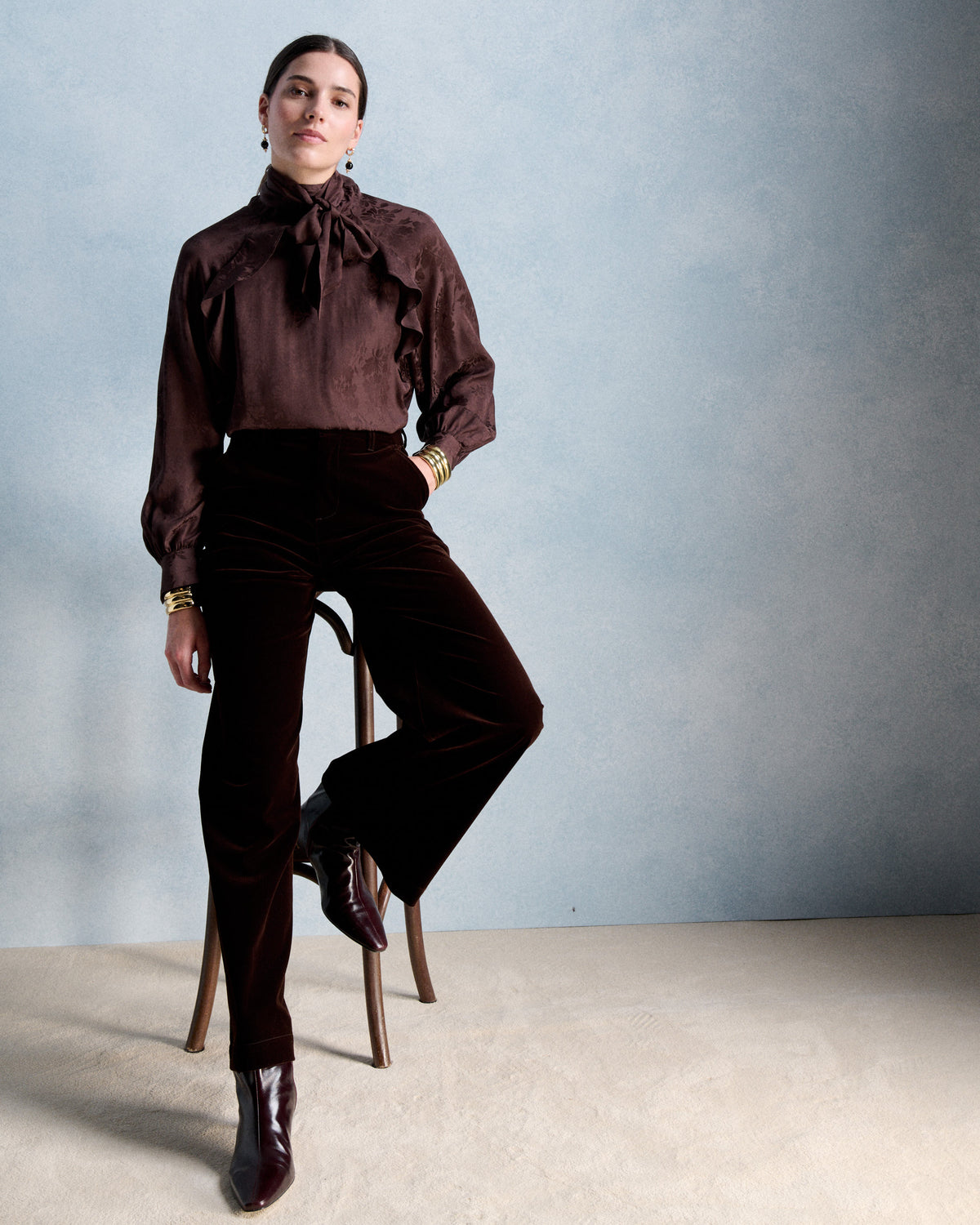 Petite Mendigote Pedro pants Chocolate