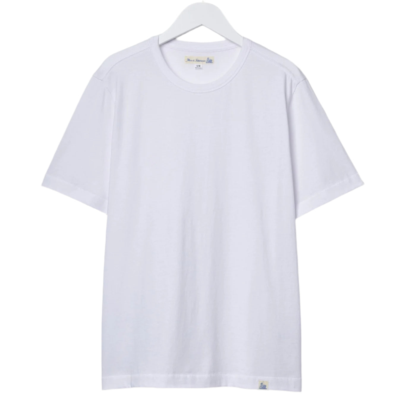 Merz b. Schwanen Pima Cotton T-Shirt White