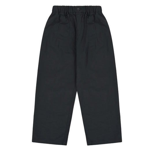 Kappy Pin Tuck Wide Pants Navy