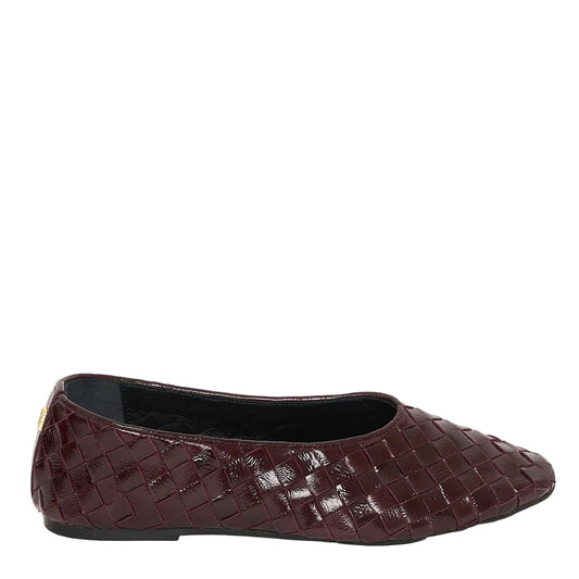 Petite Mendigote Celina Tresse Ballerinas Bordeaux