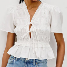 Load image into Gallery viewer, Rails Portia Top White
