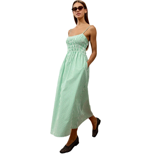 Rails Primrose Dress Emerald Stripe