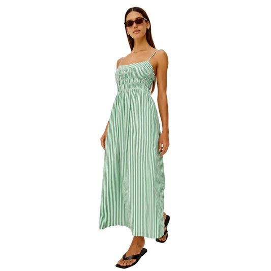 Rails Primrose Dress Emerald Stripe