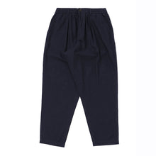 Load image into Gallery viewer, Universal Works Brushed Moleskin Pleated Track Pant Navy
