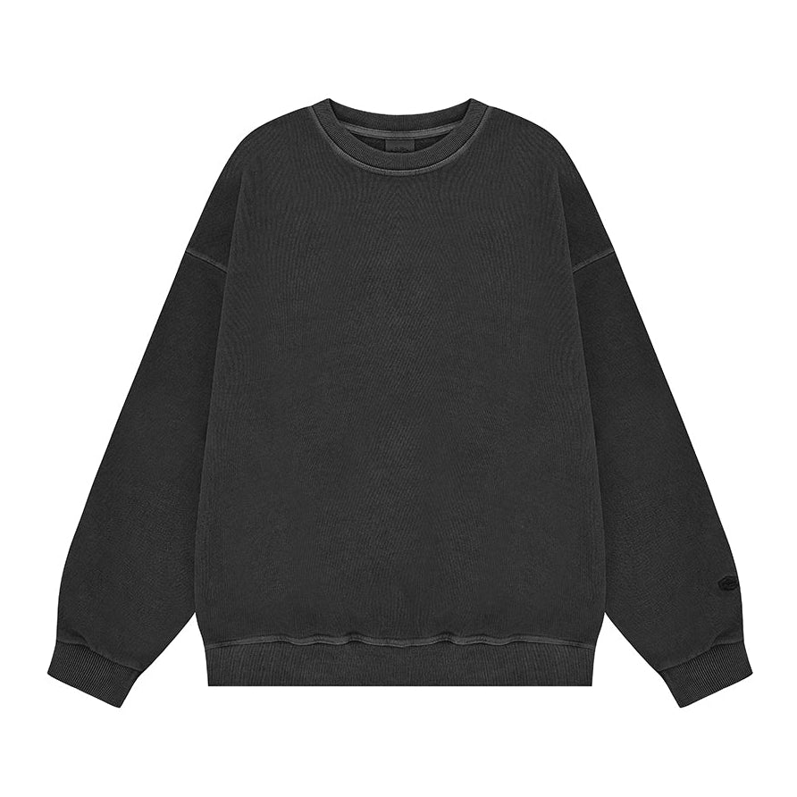 Kappy Design Pigment Sweatshirt Dark Grey