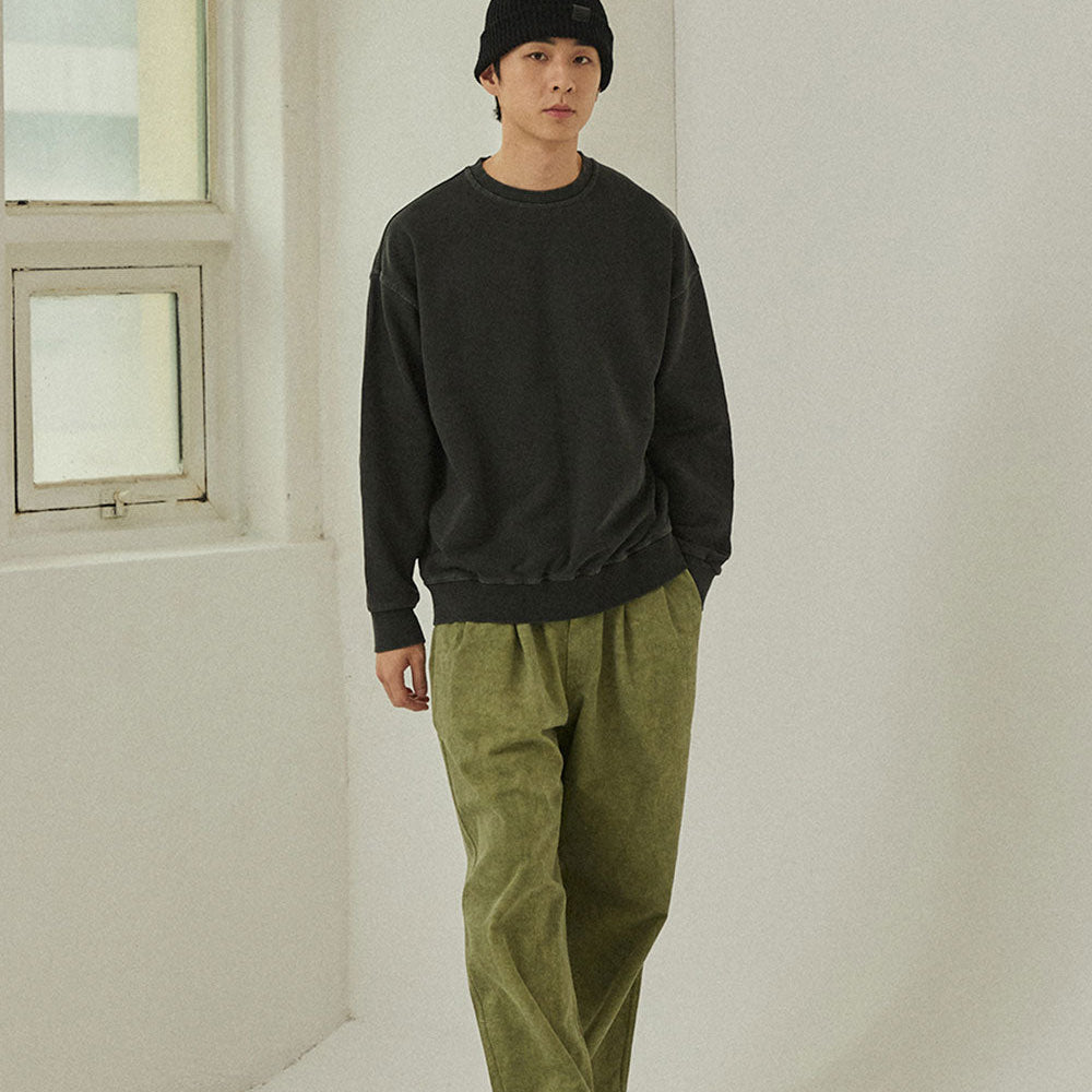 Kappy Design Pigment Sweatshirt Dark Grey