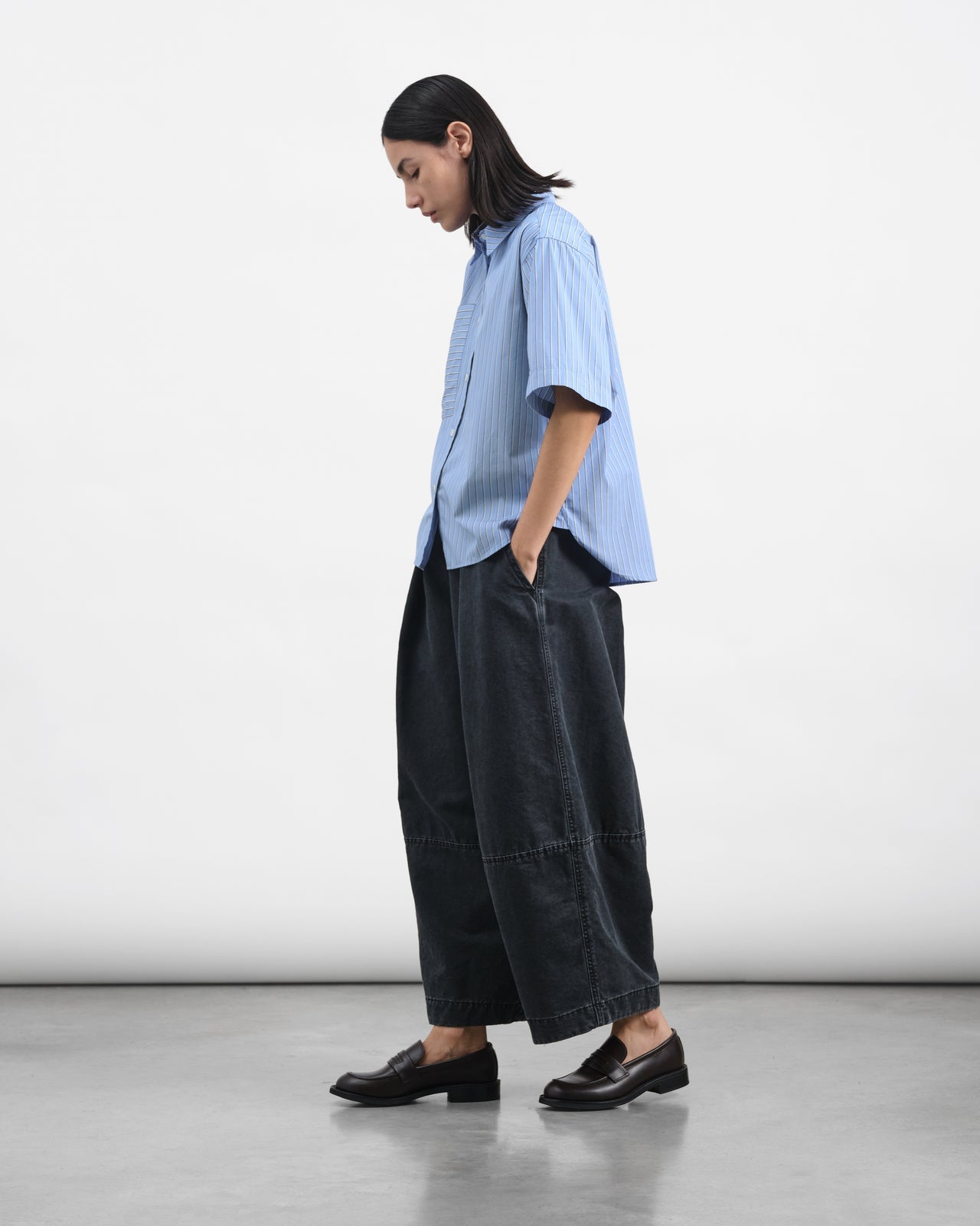 YMC Eva Shirt Blue