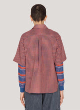 Load image into Gallery viewer, YMC Eva Shirt Red/Blue

