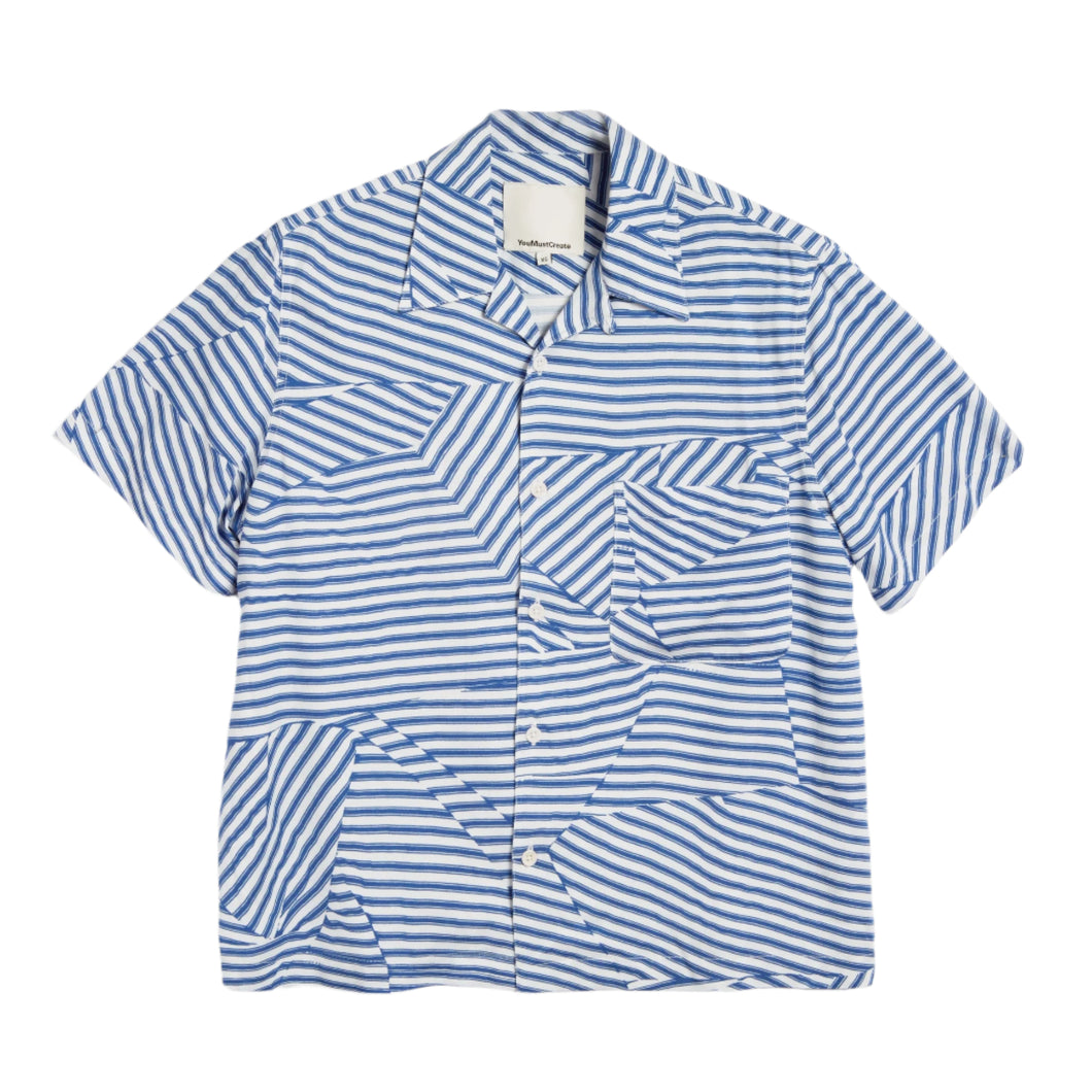 YMC Vegas Shirt Blue