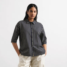 Load image into Gallery viewer, YMC Marianne Shirt Navy
