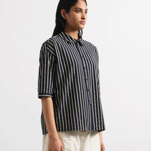 Load image into Gallery viewer, YMC Marianne Shirt Navy
