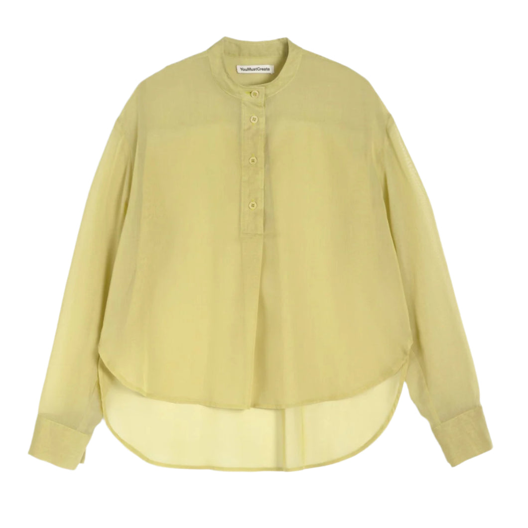 YMC Ovelia Shirt Lime
