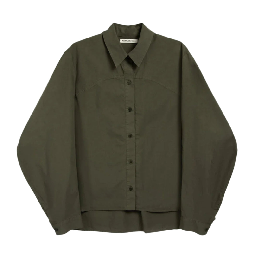 YMC Kengo Shirt Olive