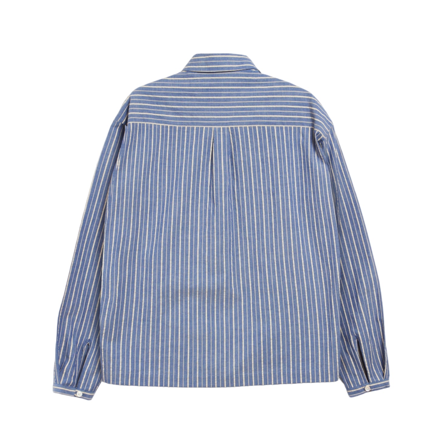 YMC Marianne LS Shirt Navy/Natural