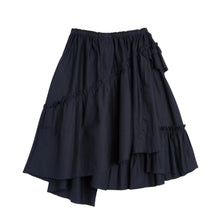 Load image into Gallery viewer, YMC Draped Skirt Navy
