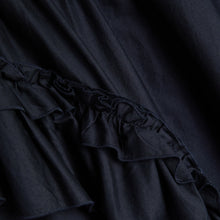 Load image into Gallery viewer, YMC Draped Skirt Navy
