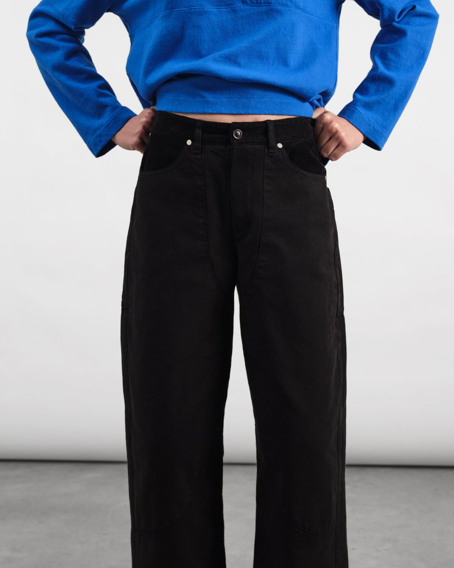 YMC Needle Trousers Black