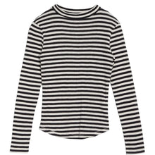 Load image into Gallery viewer, YMC High Rain Stripe Top Black
