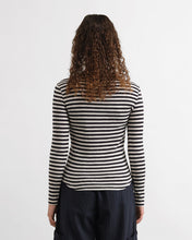 Load image into Gallery viewer, YMC High Rain Stripe Top Black
