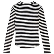 Load image into Gallery viewer, YMC High Rain Stripe Top Black
