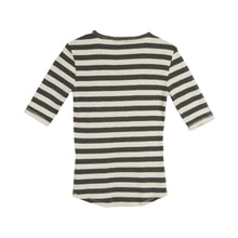 Load image into Gallery viewer, YMC Charlotte Stripe Top Grey / Stone
