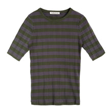 Load image into Gallery viewer, YMC Earth Charlotte T-Shirt Black / Grey
