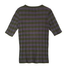 Load image into Gallery viewer, YMC Earth Charlotte T-Shirt Black / Grey
