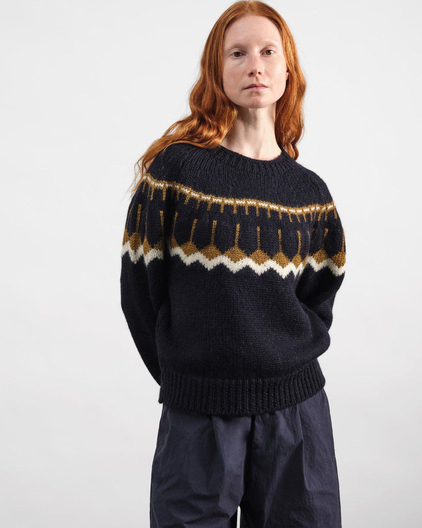 YMC Mini Jeepster Jumper Navy