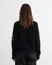 Load image into Gallery viewer, YMC Lotus Cardigan Black
