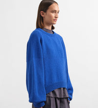 Load image into Gallery viewer, YMC Bellow Knit Jumper Blue
