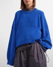 Load image into Gallery viewer, YMC Bellow Knit Jumper Blue
