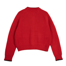 Load image into Gallery viewer, YMC Lotus Cardigan Red
