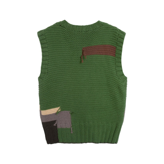 YMC Heidi Vest Green