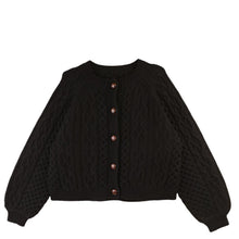 Load image into Gallery viewer, Meadows Quincy Cardigan Black
