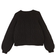 Load image into Gallery viewer, Meadows Quincy Cardigan Black
