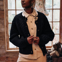 Load image into Gallery viewer, Meadows Quincy Cardigan Black
