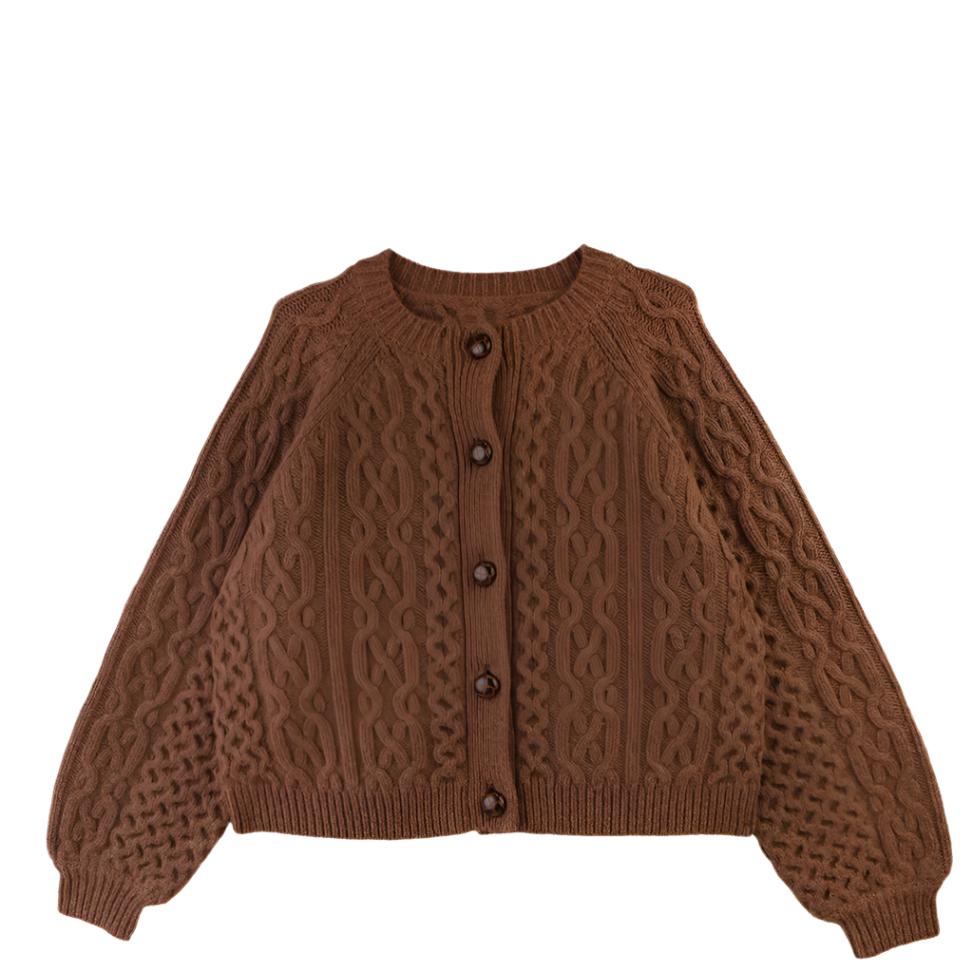 Meadows Quincy Cardigan Brown