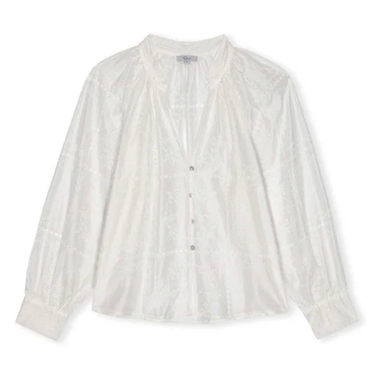 Rails Francine Top Ivory Handkerchief