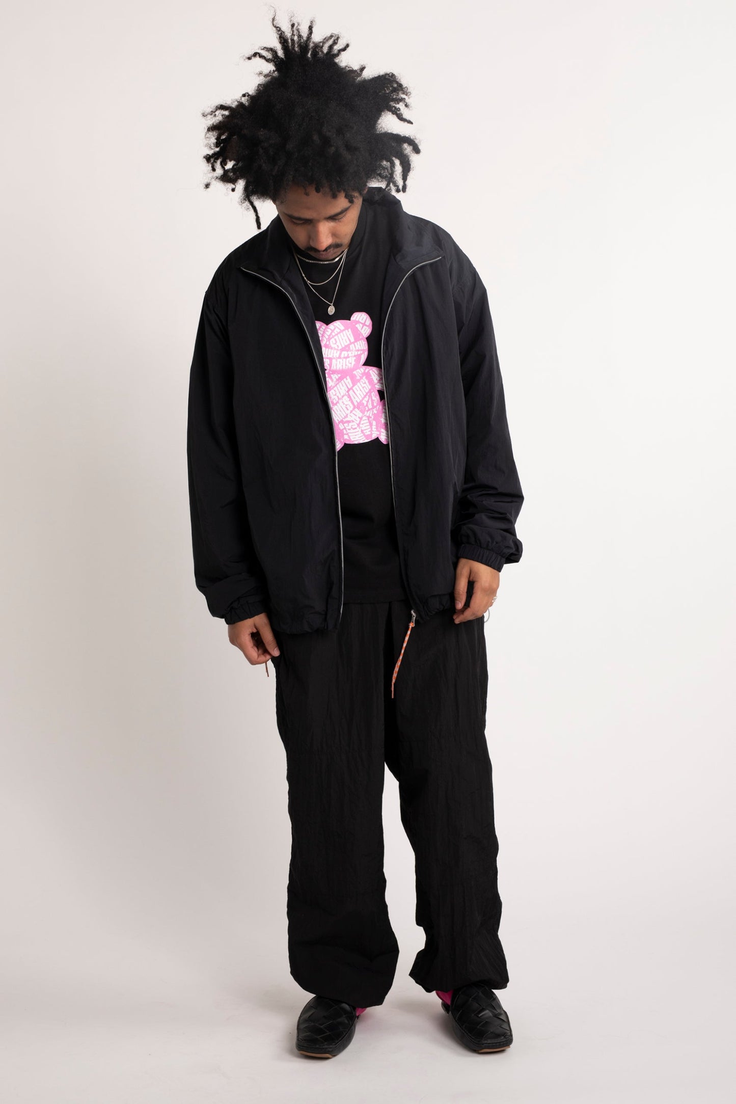 Aries Classic Windcheater Jacket Black